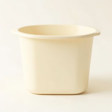 Field Crossing Laundry Hamper - Ivory (synthetic illustration; no displayed measurements)