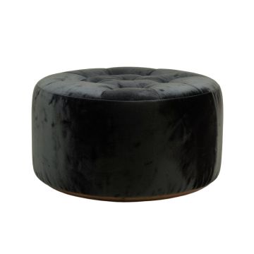 Koffler 42 '' Wide Velvet Tufted Round Cocktail Ottoman