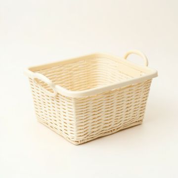 Bay Brook Empty Storage Basket - Cream (synthetic illustration; no displayed measurements)