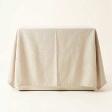 Ash Canyon Flat Bed Sheet - Beige (synthetic illustration; no displayed measurements)