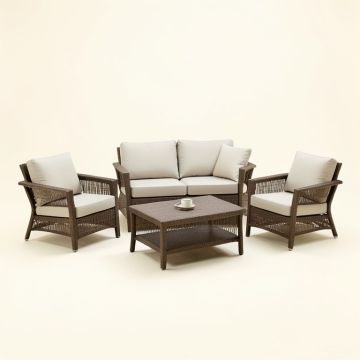 Straughter 5 Piece Sofa Seating Group With Cushions (synthetic illustration; no displayed measurements)
