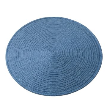Briar Branch Round Area Rug - Blue (synthetic illustration; no displayed measurements)