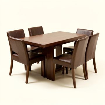 Mabie 7 Piece Extendable Dining Set (synthetic illustration; no displayed measurements)