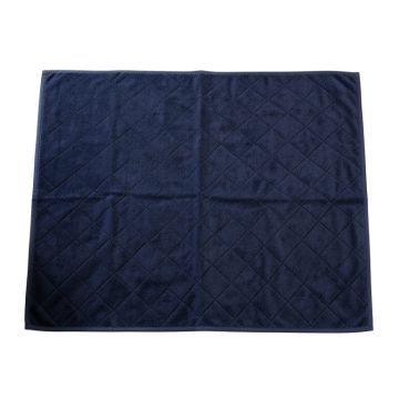Flint Dell Bath Mat - Navy