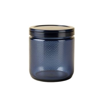 Stone Brook Storage Canister With Lid - Navy