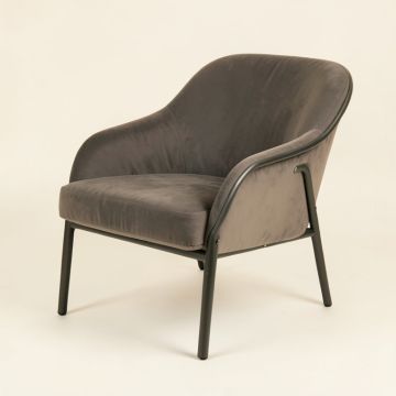 Grinnell 28 '' Wide Velvet Papasan Chair (synthetic illustration; no displayed measurements)