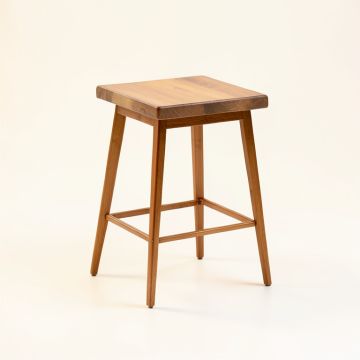 Irvington Solid Wood Counter & Bar Stool (synthetic illustration; no displayed measurements)