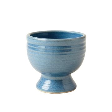 Laurel Brook Empty Candle Holder - Blue