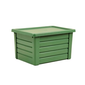 Flint Crossing Closed Outdoor Storage Box - Green