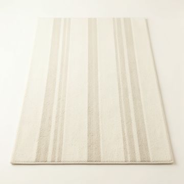 Clay Bend Rectangular Area Rug - Ivory (synthetic illustration; no displayed measurements)