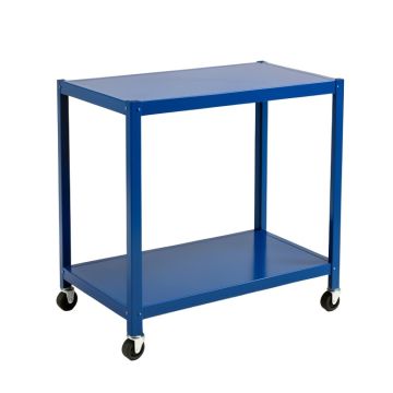 Oak Dale Empty Rolling Workshop Cart - Blue