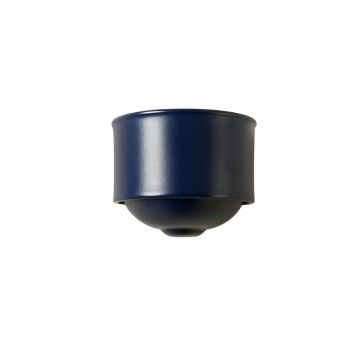 Fern Bluff Wall Sconce Mounted On A Plain Wall - Navy