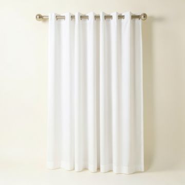 Gilcrease Solid Sheer Single Curtain Panel (synthetic illustration; no displayed measurements)