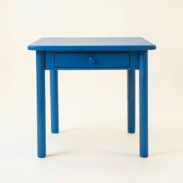 Glen Arc Small Writing Desk - Blue (synthetic illustration; no displayed measurements)