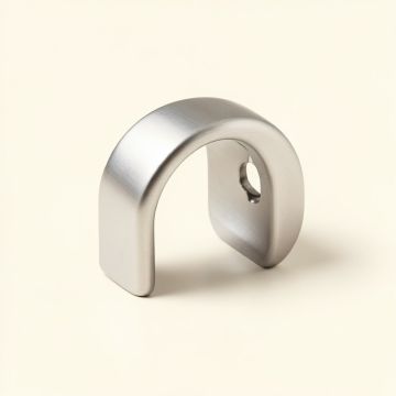 Contemporary Metal Pull 5 1/16 '' Center To Center Arch Pull (synthetic illustration; no displayed measurements)
