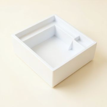 Meadow Bridge Empty Pantry Drawer Organizer Insert - White (synthetic illustration; no displayed measurements)