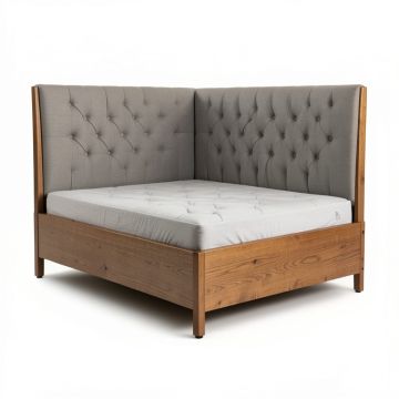 Rick Solid Wood Tufted Upholstered Storage Platform Bed (synthetic illustration; no displayed measurements)