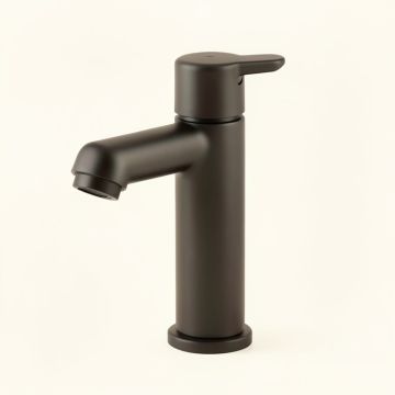 Dfi Single Hole Bathroom Faucet (synthetic illustration; no displayed measurements)