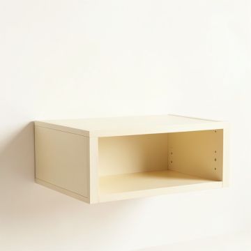 Linden Bluff Wall-Mounted Shelf - Cream (synthetic illustration; no displayed measurements)