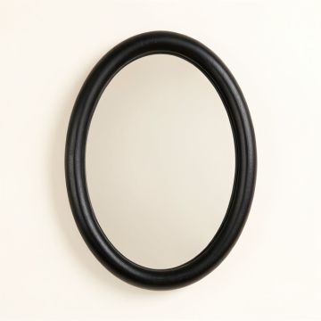 Ash Bridge Framed Wall Mirror - Black (synthetic illustration; no displayed measurements)