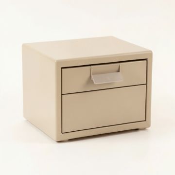 Juniper Crest Small-Parts Storage Drawer Cabinet - Beige (synthetic illustration; no displayed measurements)