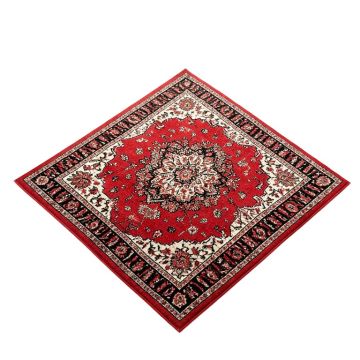 Collingwood Power Loom Red/Black/White Rug