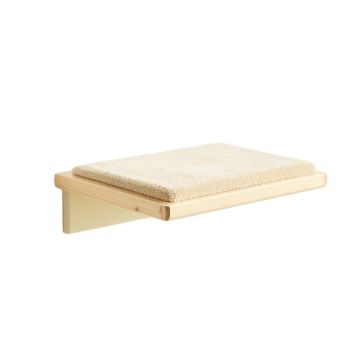 Summit Dell Wall-Mounted Cat Perch - Cream