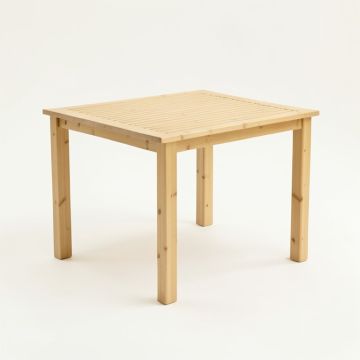 Fern Canyon Patio Table - Beige (synthetic illustration; no displayed measurements)