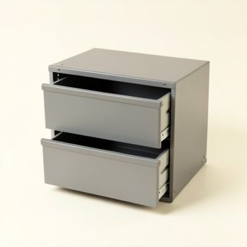 Juniper Bridge Under-Desk Drawer Unit - Gray (synthetic illustration; no displayed measurements)