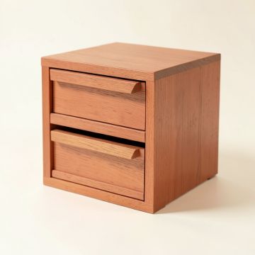 Olive Bridge Small-Parts Storage Drawer Cabinet - Terracotta (synthetic illustration; no displayed measurements)