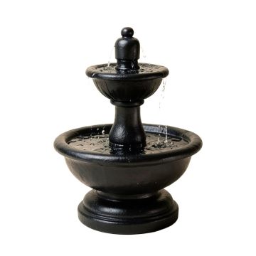 Resin Rainfall Fountain With Light (synthetic illustration; no displayed measurements)