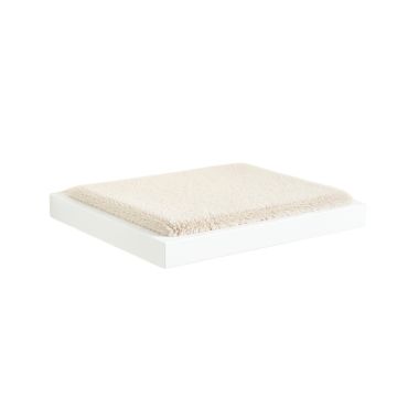Moss Dell Wall-Mounted Cat Perch - White (synthetic illustration; no displayed measurements)