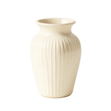 Pine Bend Empty Decorative Vase - Cream