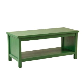 Heath Crest Indoor Bench - Green