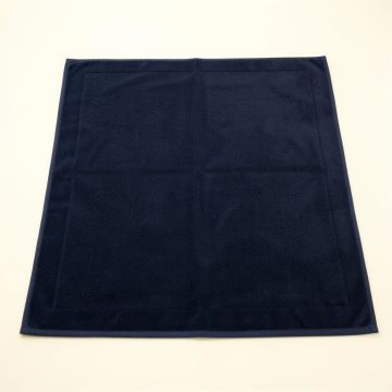 Shore Edge Bath Mat - Navy (synthetic illustration; no displayed measurements)