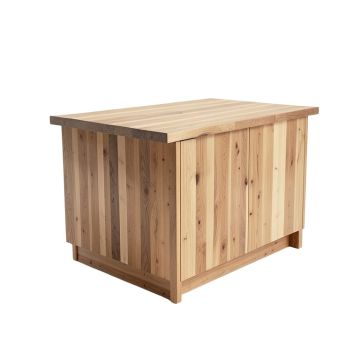 Avelar Kitchen Island With Butcher Block