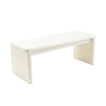 Sage Crossing Indoor Bench - White