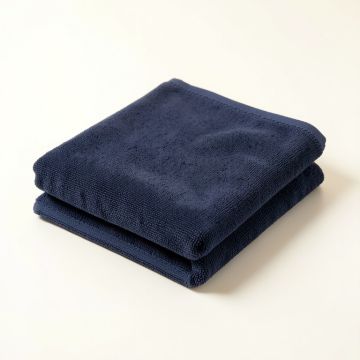 Shore Crossing Bath Towel - Navy (synthetic illustration; no displayed measurements)