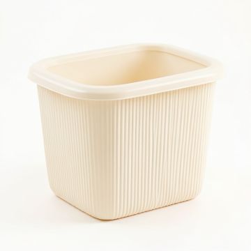 Pine Arc Laundry Hamper - Cream (synthetic illustration; no displayed measurements)