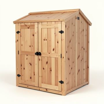 Outdoor Living Today 8 Ft. W X 12 Ft. D Solid Wood Storage Shed (synthetic illustration; no displayed measurements)