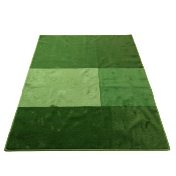 Spruce Arc Rectangular Area Rug - Green