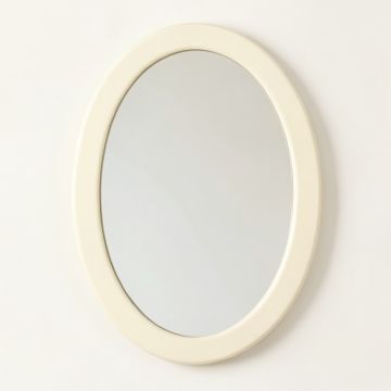 Heath Bluff Framed Wall Mirror - Cream (synthetic illustration; no displayed measurements)