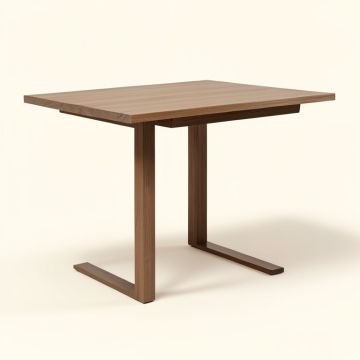 Osya Leg Extendable Dining Table (synthetic illustration; no displayed measurements)