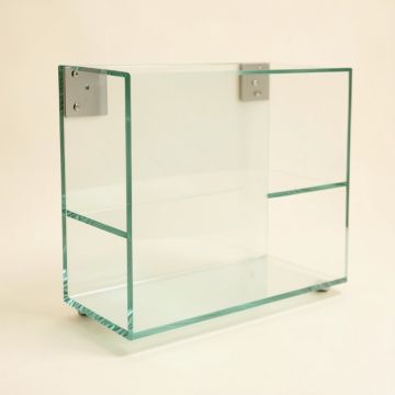 Akhlaq Glass Wall Wall Shelf (synthetic illustration; no displayed measurements)