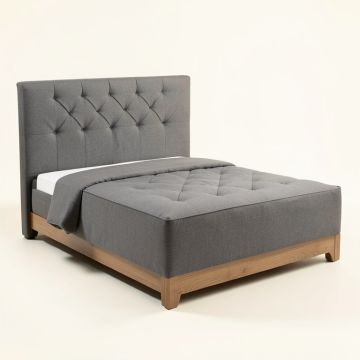 Yonce Tufted Upholstered Platform Bed (synthetic illustration; no displayed measurements)