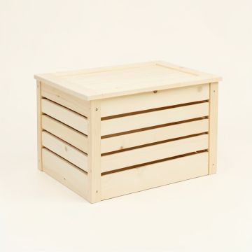 Reed Bridge Closed Outdoor Storage Box - Ivory (synthetic illustration; no displayed measurements)