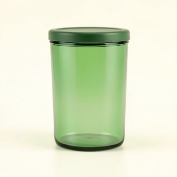 Cedar Dale Storage Canister With Lid - Green (synthetic illustration; no displayed measurements)