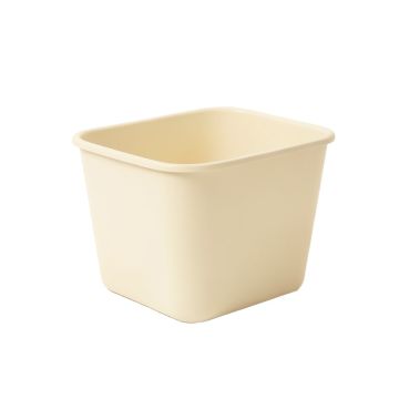 Linden Bluff Empty Raised Planter - Ivory