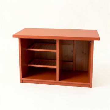 Holly Arc Empty Countertop Canister Rack - Terracotta (synthetic illustration; no displayed measurements)