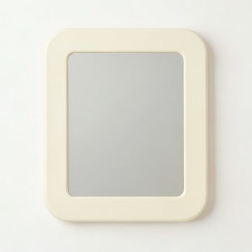 Meadow Branch Framed Wall Mirror - Cream (synthetic illustration; no displayed measurements)